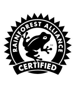 This coffee is rainforest alliance certified, Quest Coffee Roasters Queensland Gold Coast.