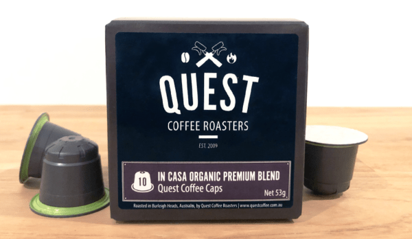 Quest Coffee Caps, coffee pods for Nespresso compatible coffee maker