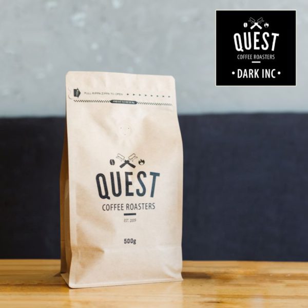 Dark Inc Organic Premium Blend by Quest Coffee Roasters
