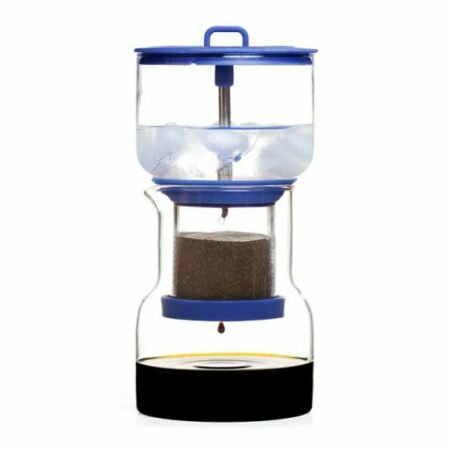 Cold Brew Coffee Maker, Iced Coffee Maker in Stainless Steel and  Borosilicate Glass, Cold Brew Drip Coffee Maker with Slow Drip Technology,  Iced Tea Maker 2-4 Cup( Cups Not Included)
