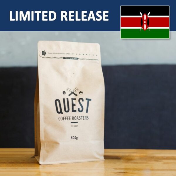 Kenya Peaberry single origin roasted coffee beans