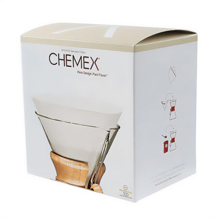 Chemex 6 Cup White prefolded circle